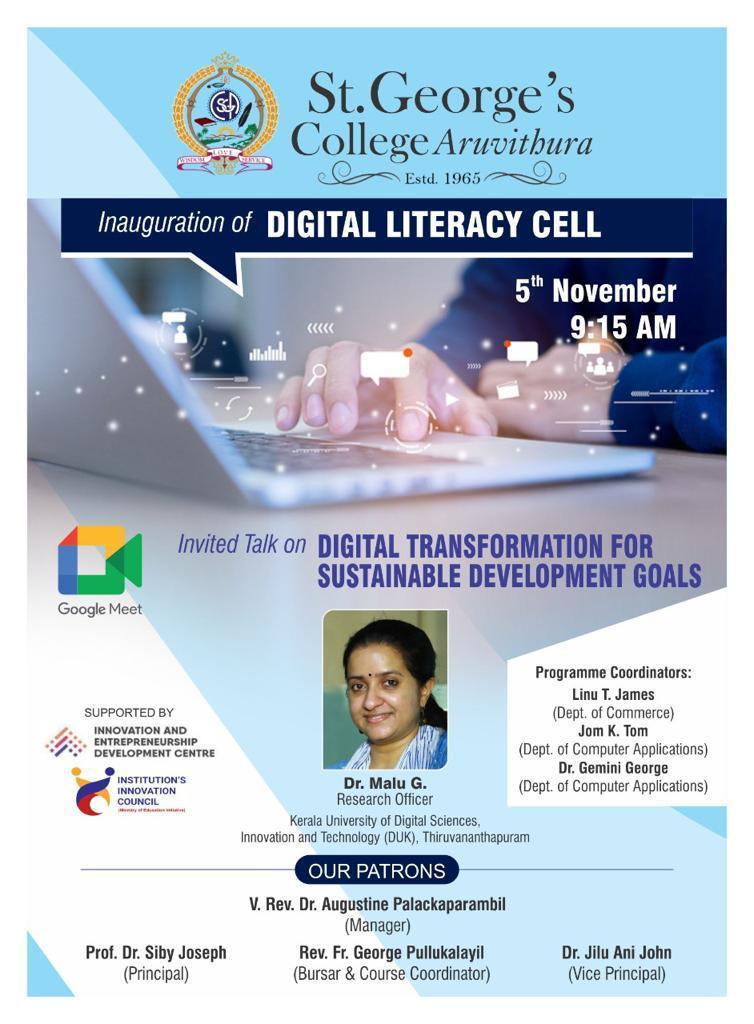 Inauguration of Digital Literacy Cell
